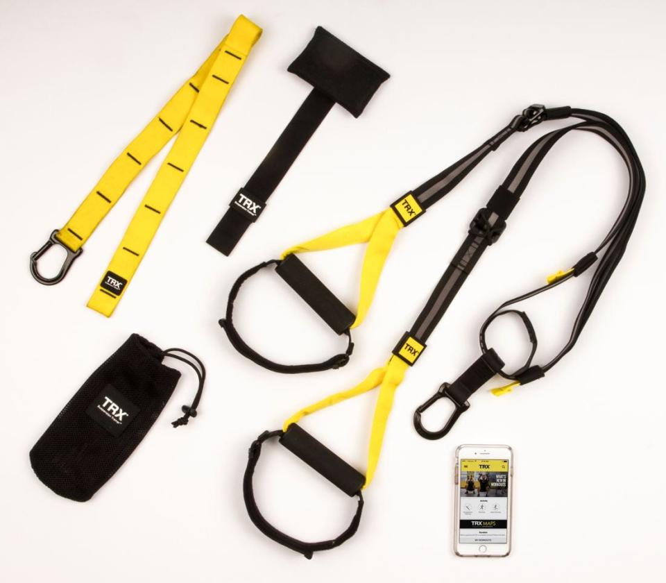 The fitness company TRX, which makes exercise straps that can be used anywhere, is moving its global headquarters from San Francisco to Delray Beach.