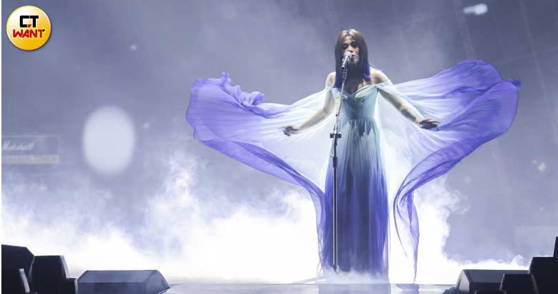 蔡健雅這次開唱，打造全新5套舞台服裝。（圖／林士傑攝）