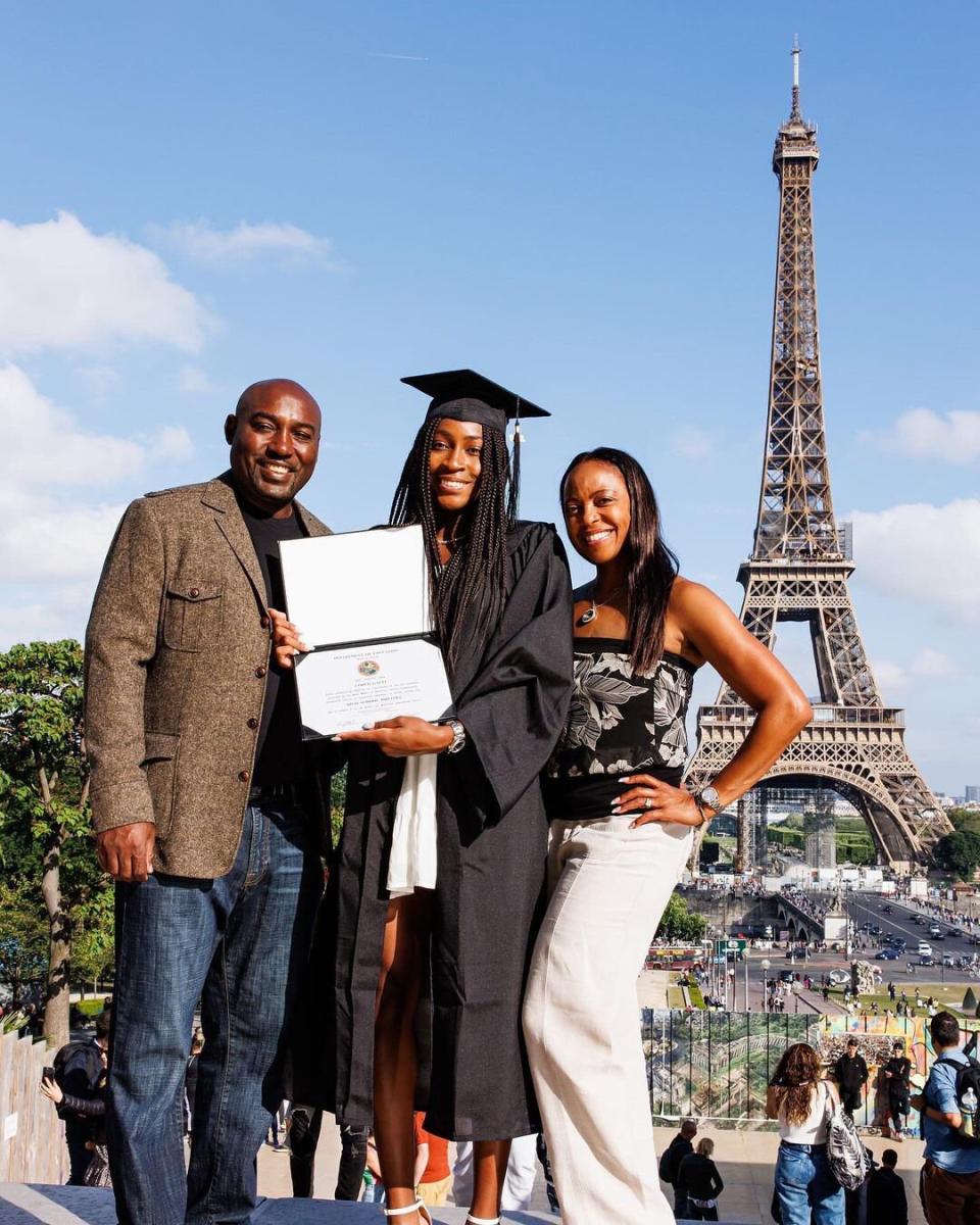 Coco Gauff Celebrates Her High School Graduation in Paris: 'I Did It' . https://www.instagram.com/cocogauff/