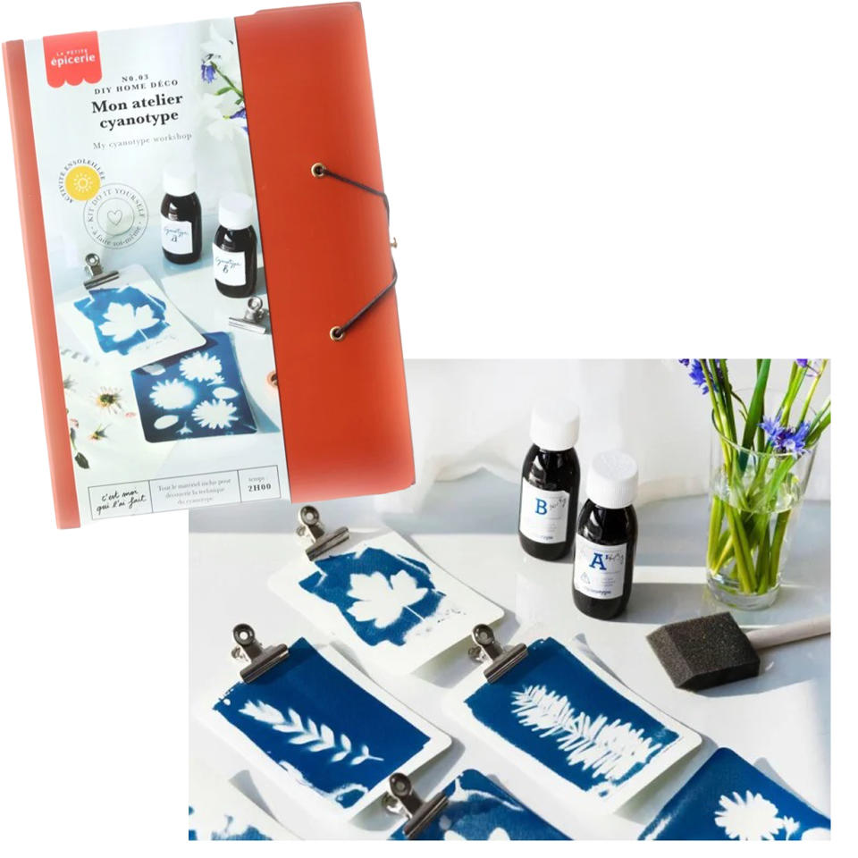 Cyanotype kit coffret