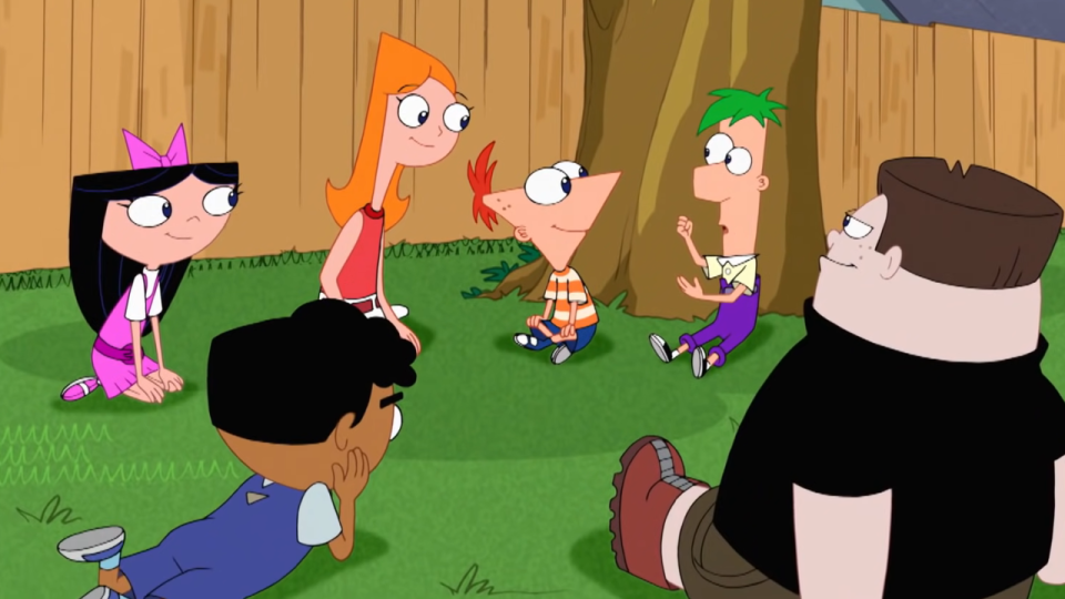 The main friend group in Phineas and Ferb in 