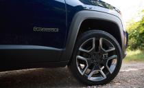<p>The optional 19-inch wheels on our test car cost $595 and up the Renegade’s style quotient.</p>