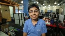 Tanmay Bakshi, 12, spent his summer learning from IBM developers, and teaching them, too