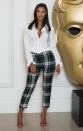 <p><strong>25 October </strong>Maya Jama opted for the trouser version of Coleman's ensemble.</p>