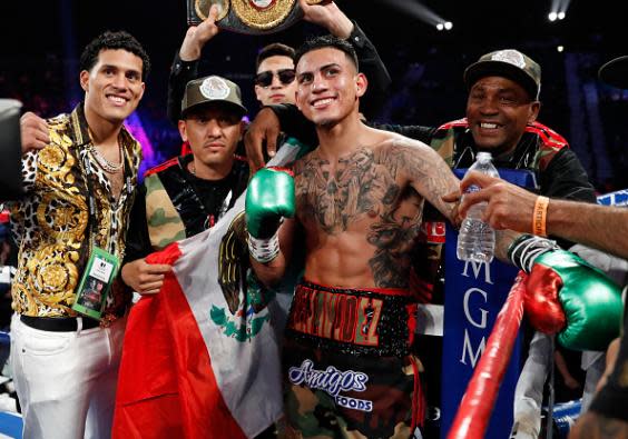 Terence Crawford faces Jose Benavidez Jr who is undefeated in 27 fights (Getty)