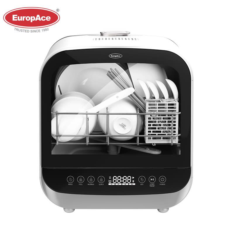 EuropAce Portable Dishwasher EDW 3050U 70'C High Heat Sterilisation
(Photo: Lazada)


