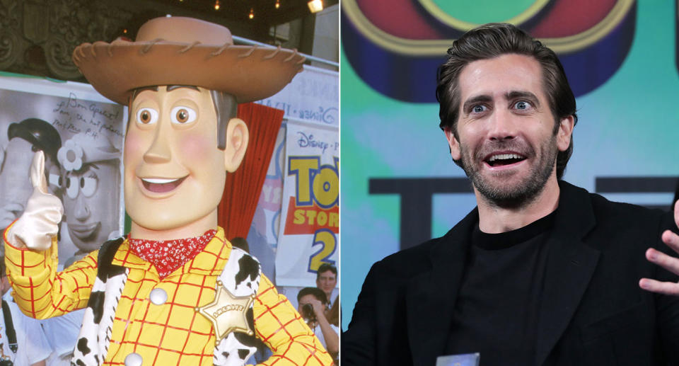 Woody and Jake Gyllenhaal - separated at birth? (Getty)