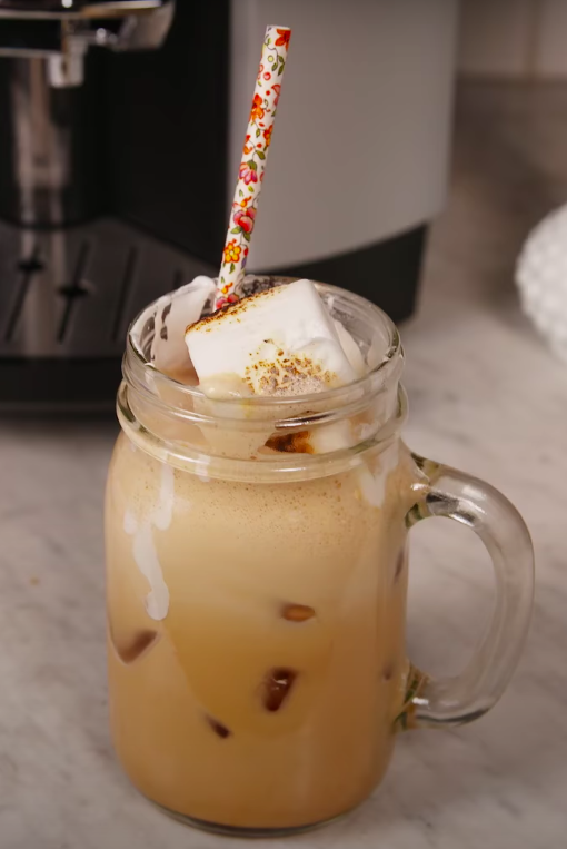 Toasted Marshmallow Campfire Cocktail