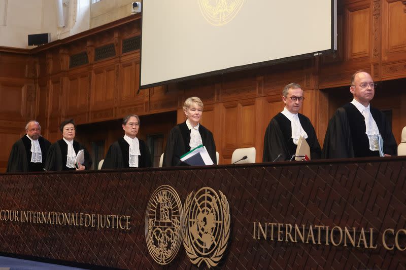 South Africa ask World Court for more emergency measures over Israel's Rafah offensive, in The Hague