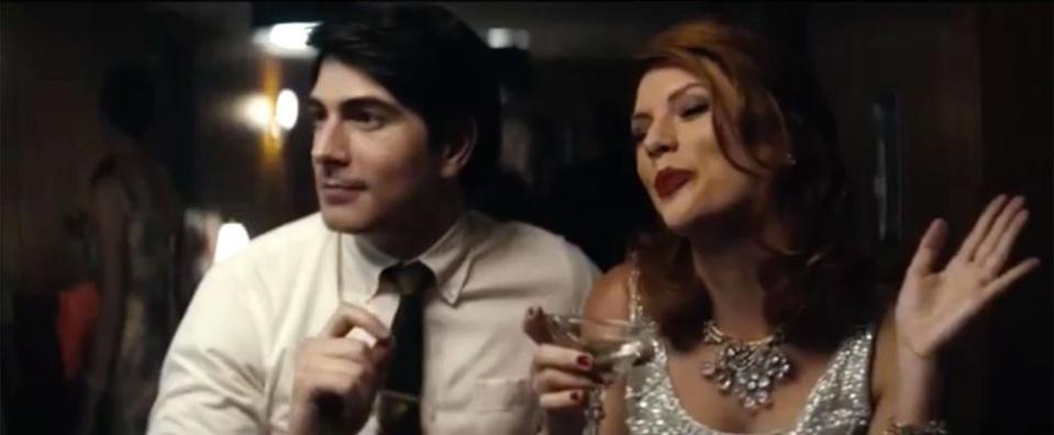 Brandon Routh and Taylor Swift