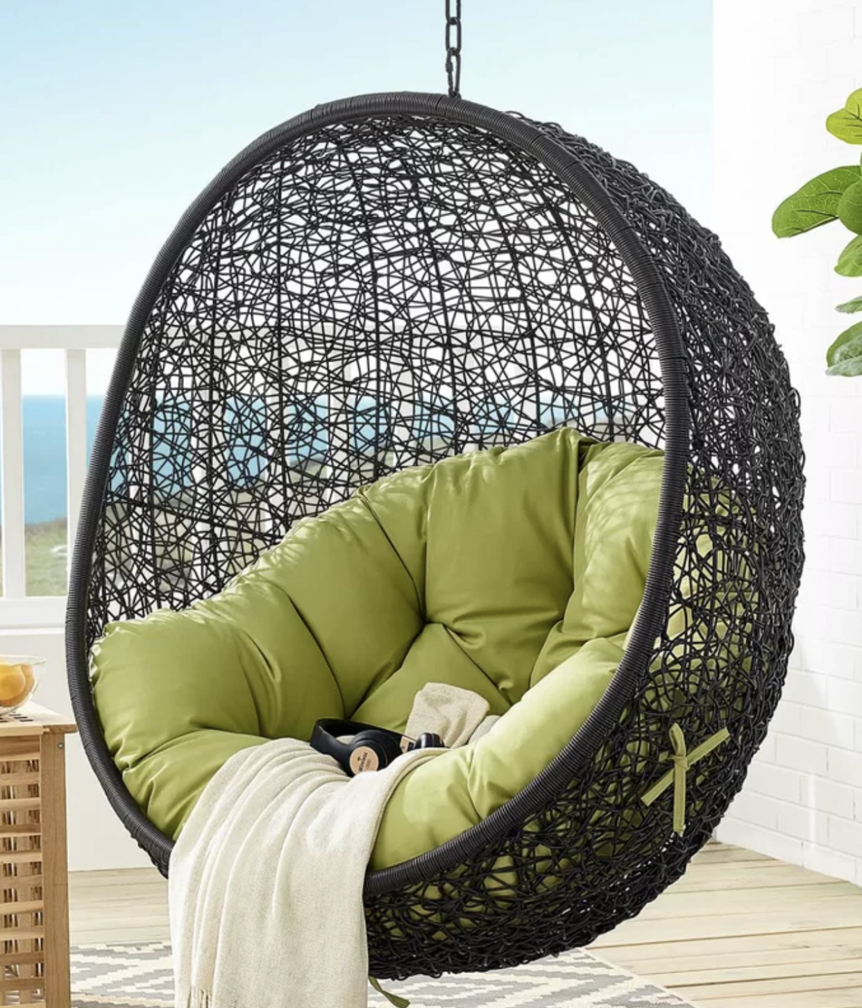 <p><a href="https://go.redirectingat.com?id=74968X1596630&url=https%3A%2F%2Fwww.wayfair.com%2F--%2Fpdp%2Fmodway--encase-swing-outdoor-patio-lounge-chair-without-stand-by-modway-eei3636blk-l172-w003088442.html&sref=https%3A%2F%2Fwww.thepioneerwoman.com%2Fhome-lifestyle%2Fdecorating-ideas%2Fg39432199%2Fbest-outdoor-hanging-egg-chair%2F" rel="nofollow noopener" target="_blank" data-ylk="slk:Shop Now;elm:context_link;itc:0;sec:content-canvas" class="link rapid-noclick-resp">Shop Now</a></p><p>Modway Encase Swing Chair </p><p>wayfair.com</p><p>$505.56</p><span class="copyright">Wayfair</span>