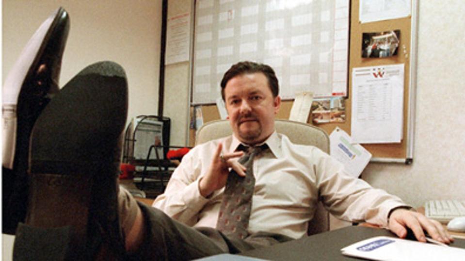 Ricky Gervais in ‘The Office’ (BBC)