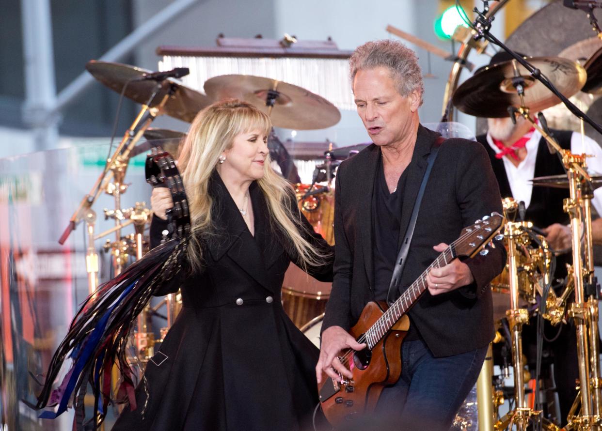 Stevie Nicks and Lindsey Buckingham of Fleetwood Mac. Credit: Getty Images: Getty Images