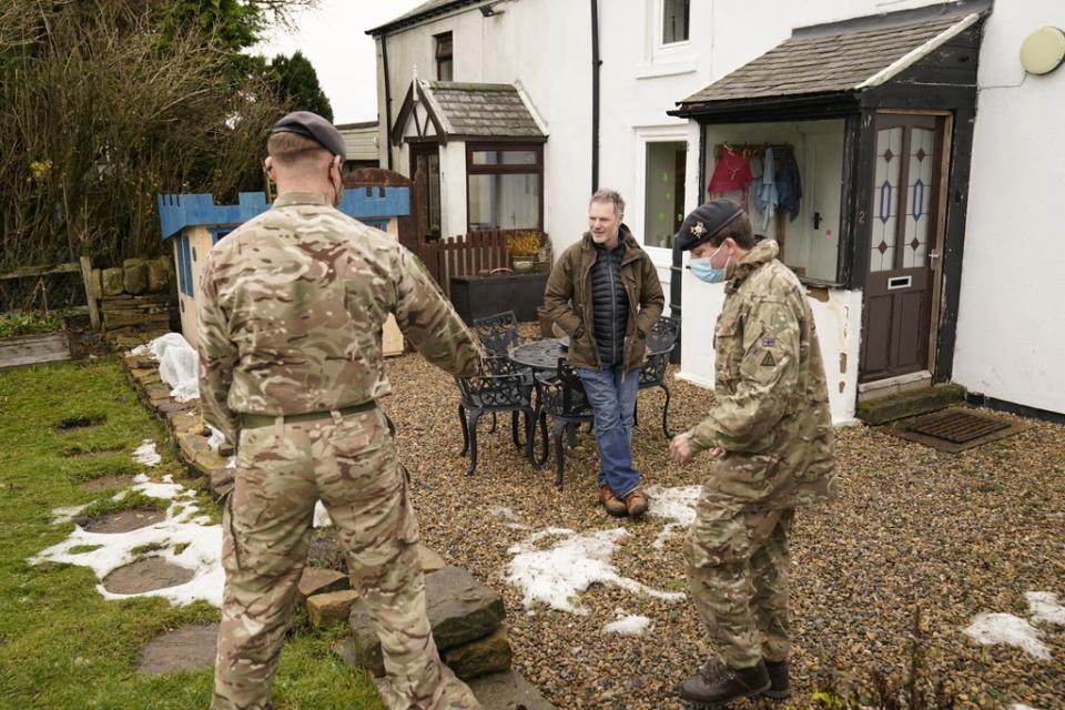 The Army has been called in to help residents left without power following Storm Arwen one week ago (Danny Lawson/PA) (PA Wire)