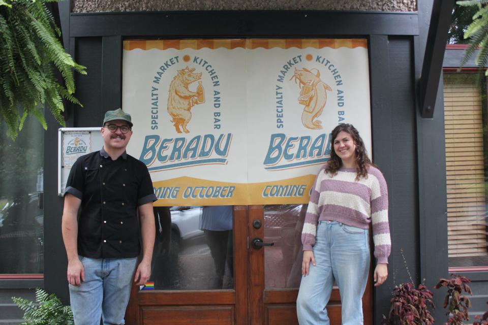 Patrick and Maggie Beraduce have set an opening date for the restaurant portion of Beradu for Dec. 27.