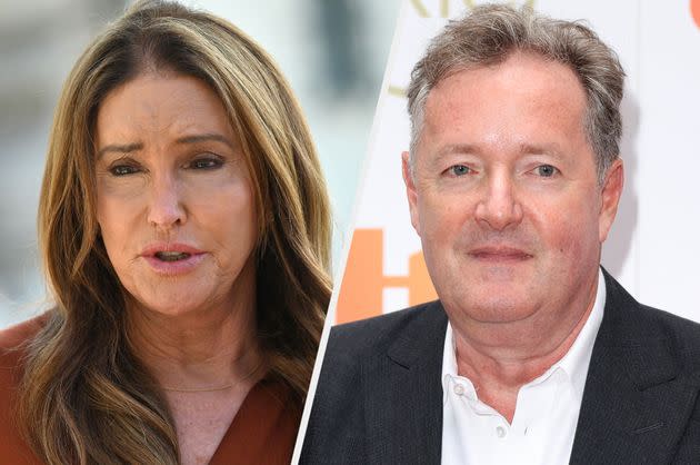 Caitlyn Jenner and Piers Morgan (Photo: Getty)