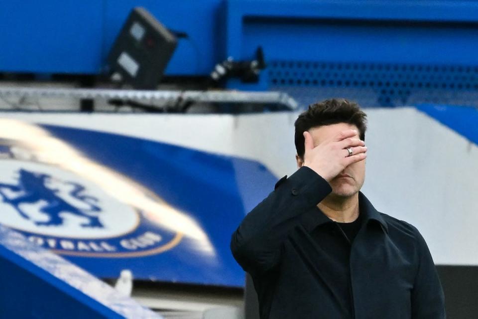 Mauricio Pochettino is not under immediate danger of losing his job at Chelsea (AFP via Getty Images)