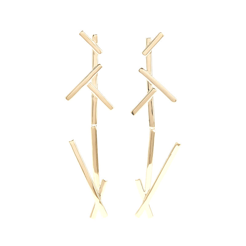 <a rel="nofollow noopener" href="http://rstyle.me/n/ctubfuchdw" target="_blank" data-ylk="slk:Slash Duster Gold-Pleated Earrings, Jennifer Fisher x La Ligne, $750;elm:context_link;itc:0;sec:content-canvas" class="link ">Slash Duster Gold-Pleated Earrings, Jennifer Fisher x La Ligne, $750</a><p> <strong>Related Articles</strong> <ul> <li><a rel="nofollow noopener" href="http://thezoereport.com/fashion/style-tips/box-of-style-ways-to-wear-cape-trend/?utm_source=yahoo&utm_medium=syndication" target="_blank" data-ylk="slk:The Key Styling Piece Your Wardrobe Needs;elm:context_link;itc:0;sec:content-canvas" class="link ">The Key Styling Piece Your Wardrobe Needs</a></li><li><a rel="nofollow noopener" href="http://thezoereport.com/entertainment/celebrities/irina-shayk-bradley-cooper-second-baby/?utm_source=yahoo&utm_medium=syndication" target="_blank" data-ylk="slk:Here's When Irina Shayk And Bradley Cooper Will Try For Baby No. 2;elm:context_link;itc:0;sec:content-canvas" class="link ">Here's When Irina Shayk And Bradley Cooper Will Try For Baby No. 2</a></li><li><a rel="nofollow noopener" href="http://thezoereport.com/entertainment/culture/emma-roberts-moon-juice-spirit-dust-iced-coffee-morning-routine/?utm_source=yahoo&utm_medium=syndication" target="_blank" data-ylk="slk:The Unexpected Thing Emma Roberts Drinks Every Morning;elm:context_link;itc:0;sec:content-canvas" class="link ">The Unexpected Thing Emma Roberts Drinks Every Morning</a></li> </ul> </p>