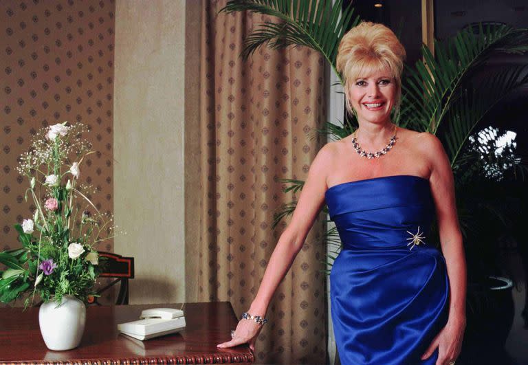 Ivana Trump, en la Argentina, en 1997