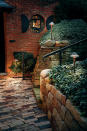 <p> While backyard lighting ideas are a key part of your backyard design, front yard lighting ideas can often be overlooked. However, since you are much more likely to be crossing your front yard after dark (especially in winter), the right outdoor lighting is paramount.   </p> <p> Start by highlighting areas that would benefit from practical lighting such as pathways or any steps. Consider using solar garden lighting ideas for an easy way to illuminate your front yard. They will come on when the sun sets and offer plenty of practical illumination without the hassle of needing to lay wiring. You can also add pretty solar lights to highlight aspects of your planting scheme. </p>