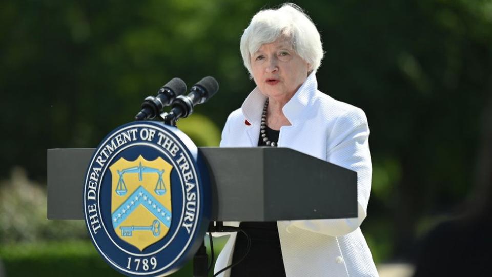 La secretaria del Tesoro de Estados Unidos, Janet Yellen.