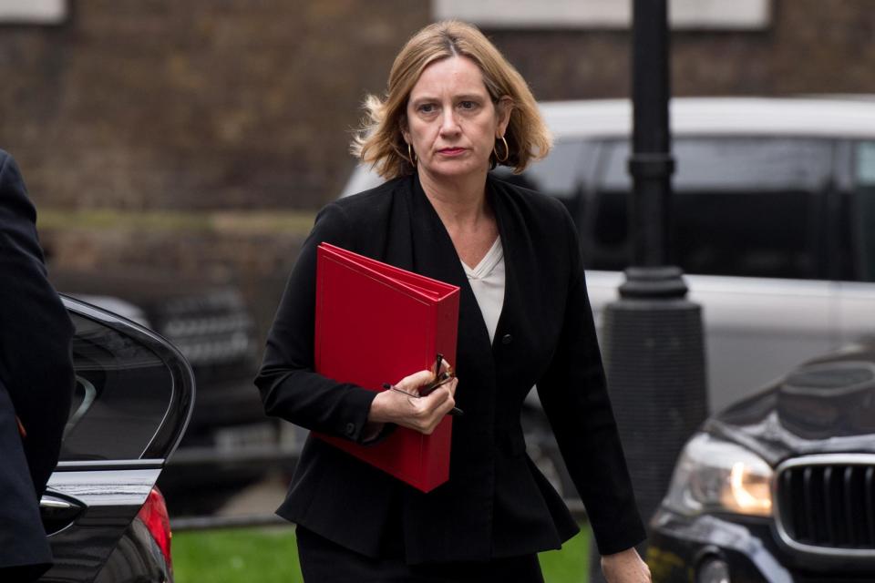 Home Secretary Amber Rudd has denied that targets were used: Getty Images