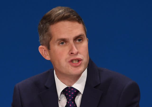 Defence Secretary Gavin Williamson