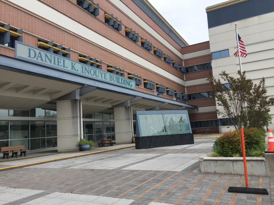 Walter Reed Army Institute of Research in Silver Spring, Md. (Sean D. Naylor/Yahoo News)