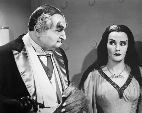 Grandpa and Lily in "The Munsters"