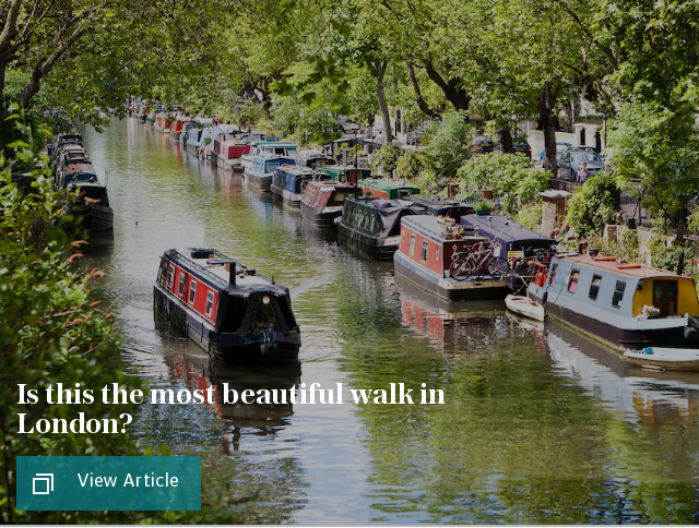 Is this the most beautiful walk in London?