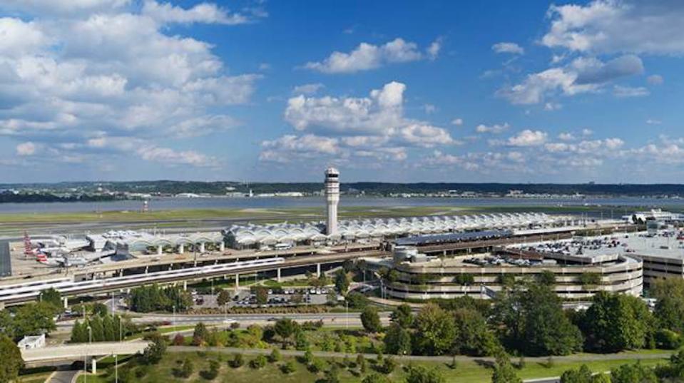 An image of Ronald Reagan Washington National Airport.