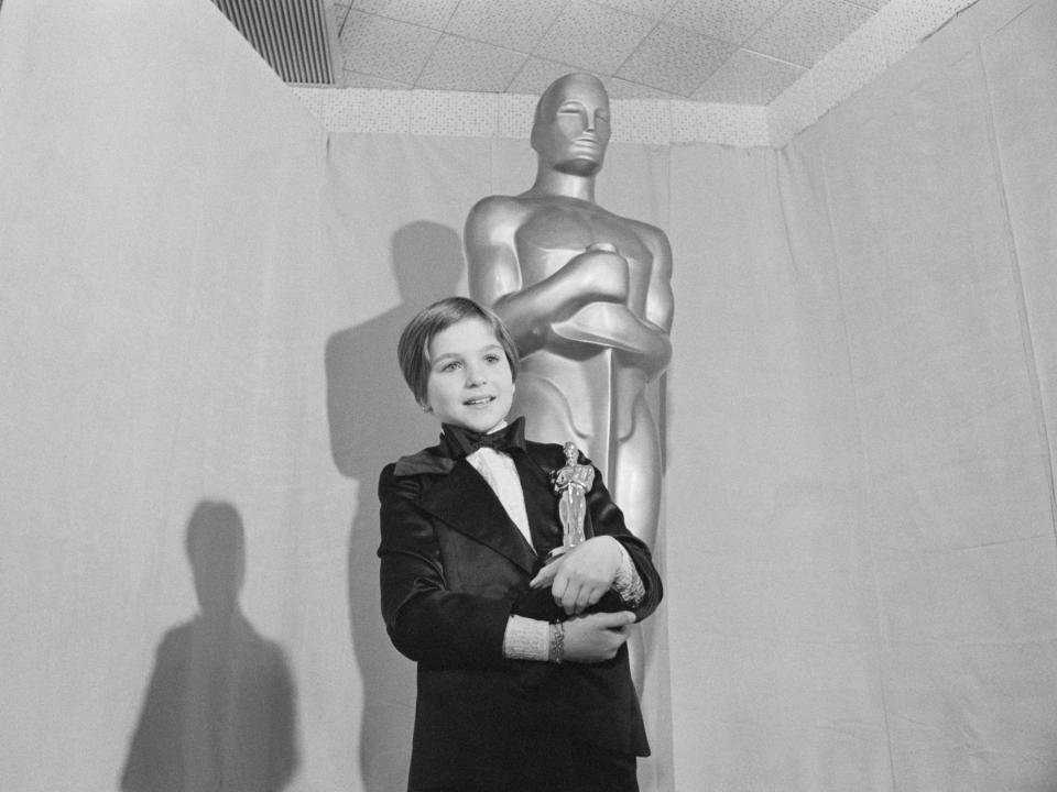 Tatum O'Neal at the Oscars