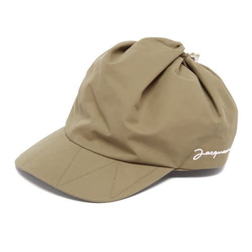 Casquette Logo-Embroidered Cotton-Blend Cap