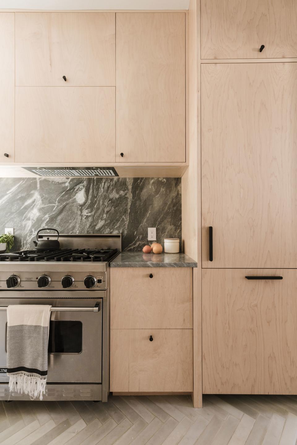 If you're into redemption stories—and, really, who isn't?—the tale of this cramped kitchen and bath turned mega-zen apartment by Shapeless Studio is worth a read for the finishes alone.