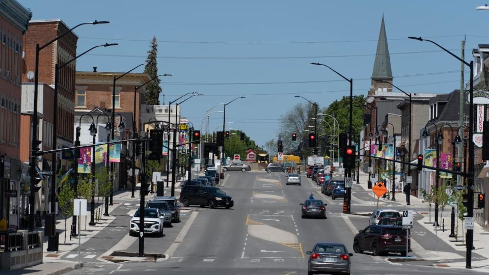 Beckwith Street in Smiths Falls, Ont., in May 2022.
