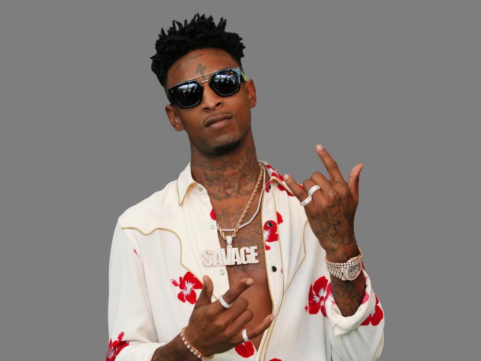 21 Savage could face a 10-year ban on re-entering the United States if he is deported. (Photo: ASSOCIATED PRESS)