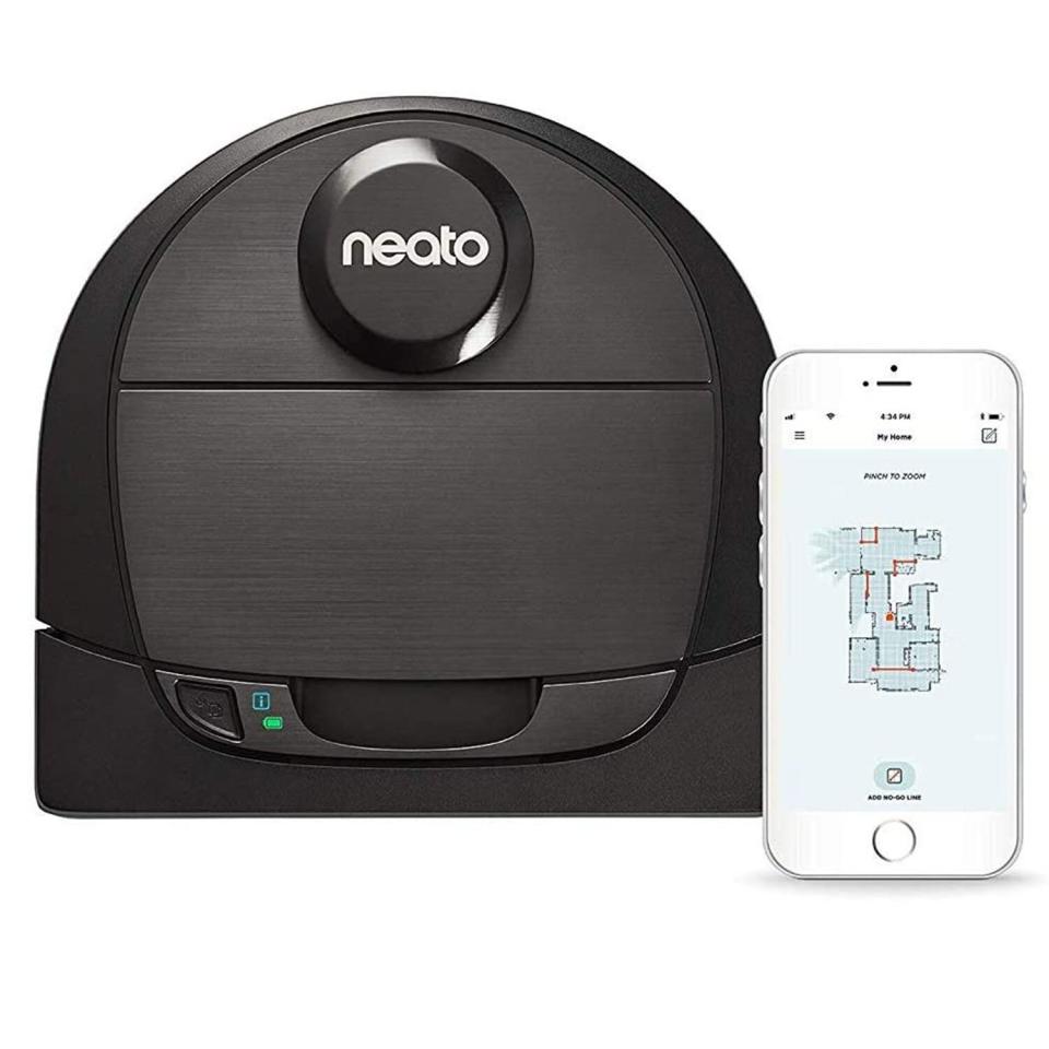 Neato Robotics D6 Connected Laser Guided Robot Vacuum for Pet Hair