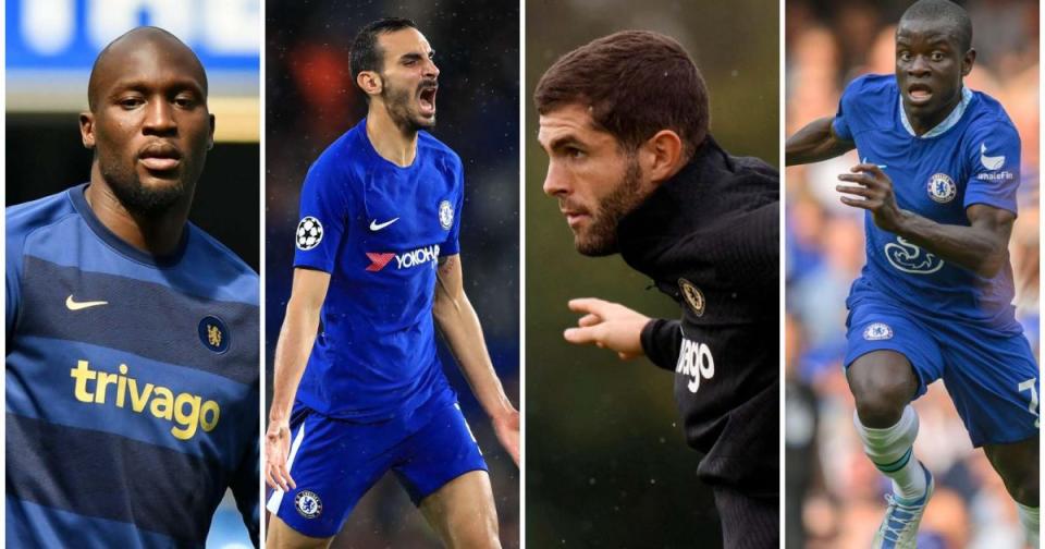 Chelsea signings Romelu Lukaku, Davide Zappacosta, Christian Pulisic and N'Golo Kante Credit: Alamy