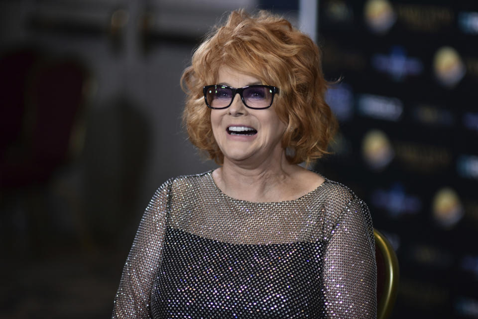 FILE - Ann-Margret poses backstage at the 24th Family Film Awards on March 24, 2021, in Los Angeles. The actress turns 80 on April 28. (Photo by Richard Shotwell/Invision/AP, File)