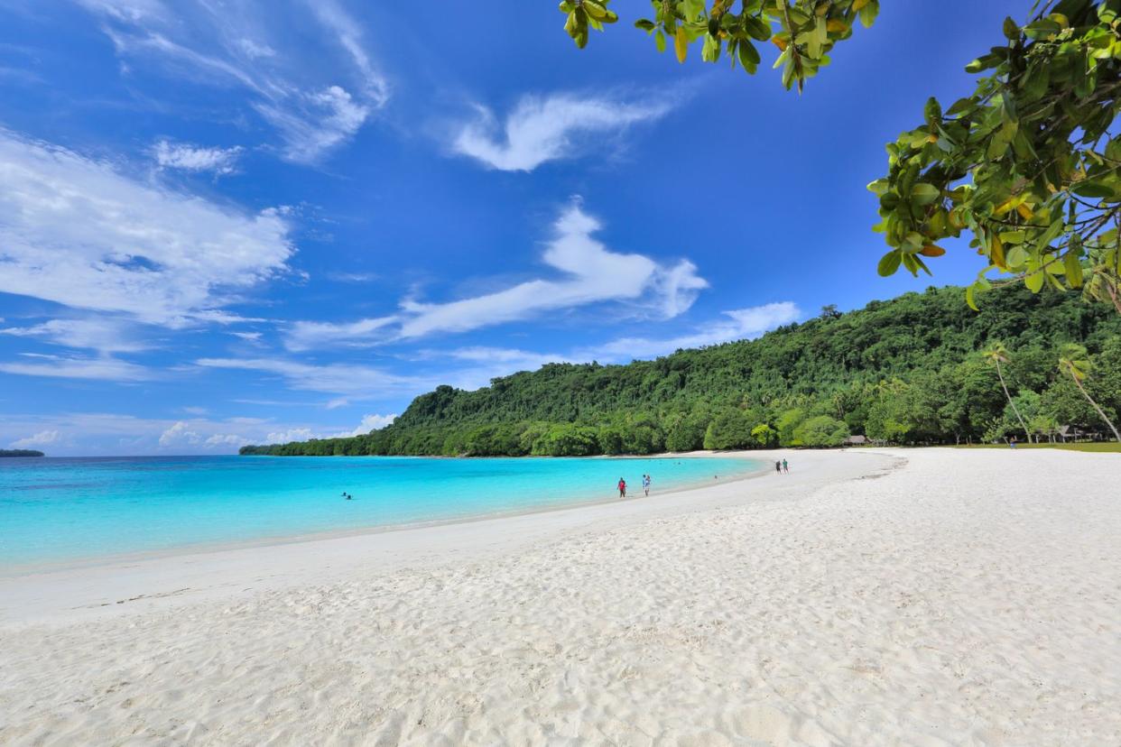 champagne beach, espiritu santo island, vanuatu veranda most beautiful beaches in the world