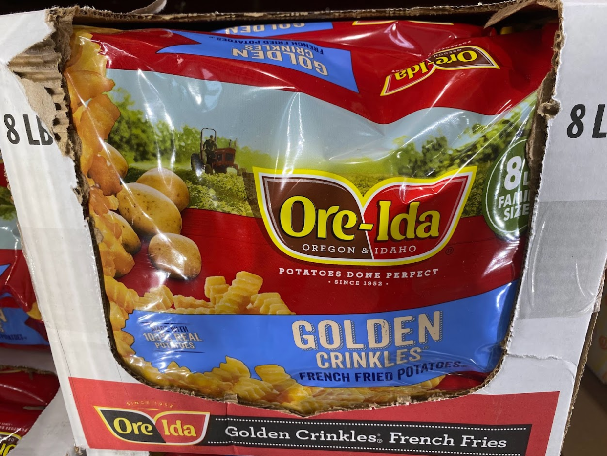 Ore-Ida golden crinkles fries Costco