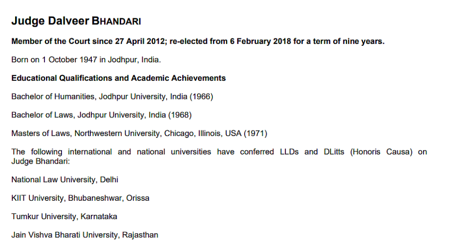 <div class="paragraphs"><p>Justice Bhandari has been a member of ICJ since 2012.</p></div>