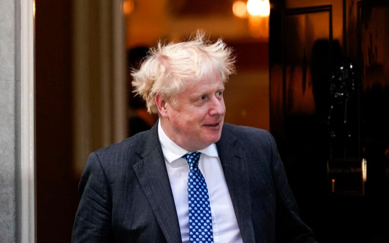 Britain's Prime Minister Boris Johnson - Alberto Pezzali/AP Photo