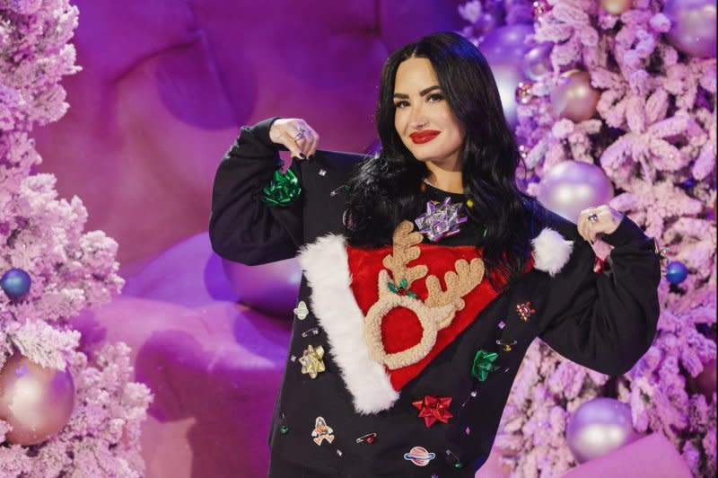 Paris Hilton, Trixie Mattel, Tiffany Haddish and other stars will join Demi Lovato (pictured) in "A Very Demi Holiday Special" on Roku. Photo courtesy of The Roku Channel