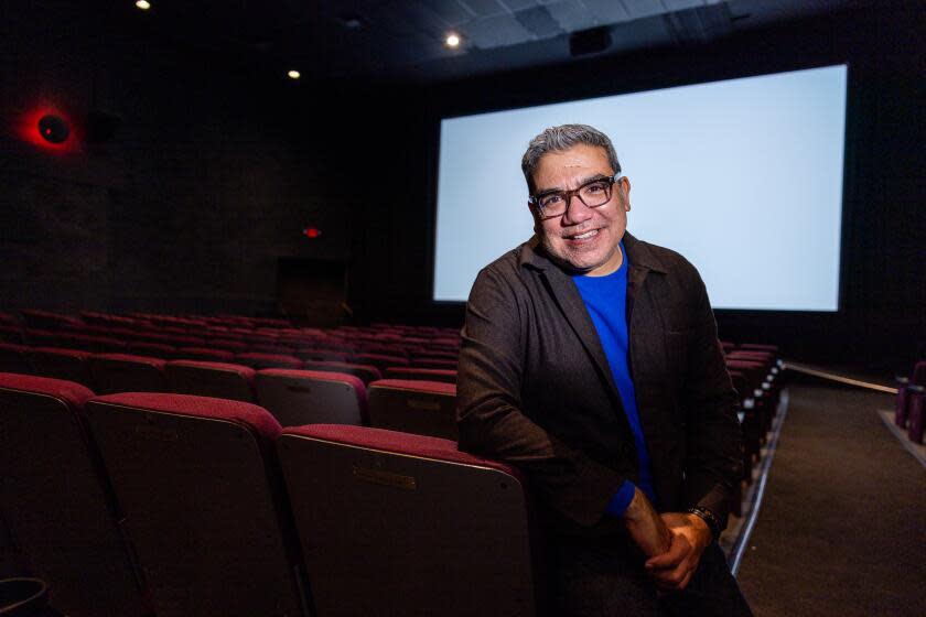 Santa Monica, CA - December 27: Eugene Hernandez takes over as director of the Sundance Film Festival this year. Photo taken in Santa Monica Wednesday, Dec. 27, 2023. (Allen J. Schaben / Los Angeles Times)