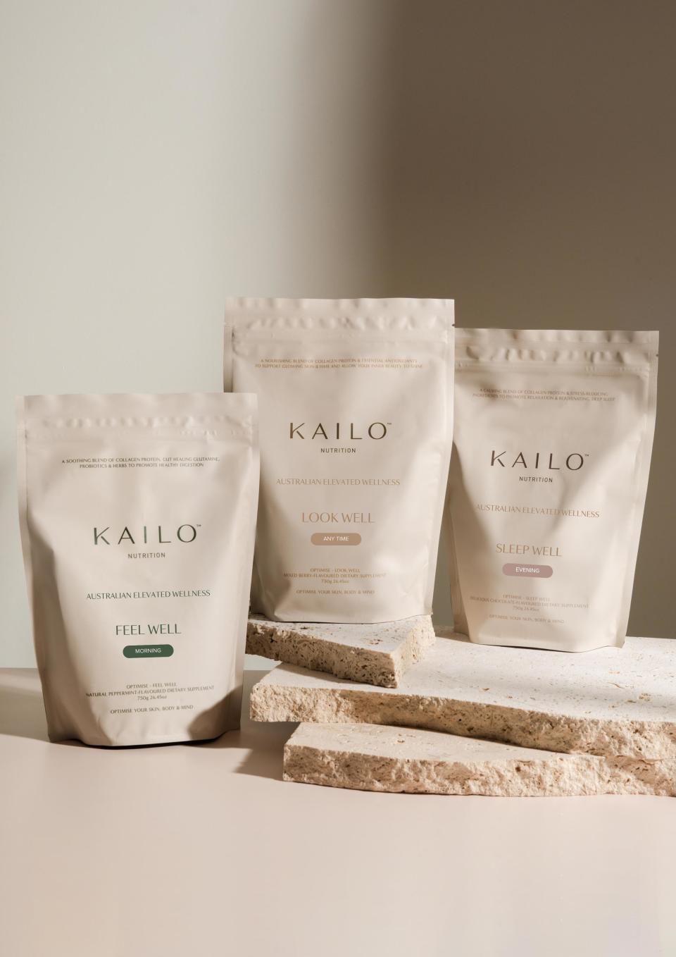 Kailo Nutrition products. 
