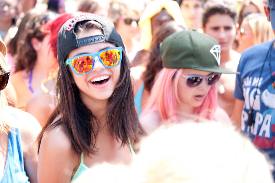 Selena Gomez and Rachel Korine in Spring Breakers