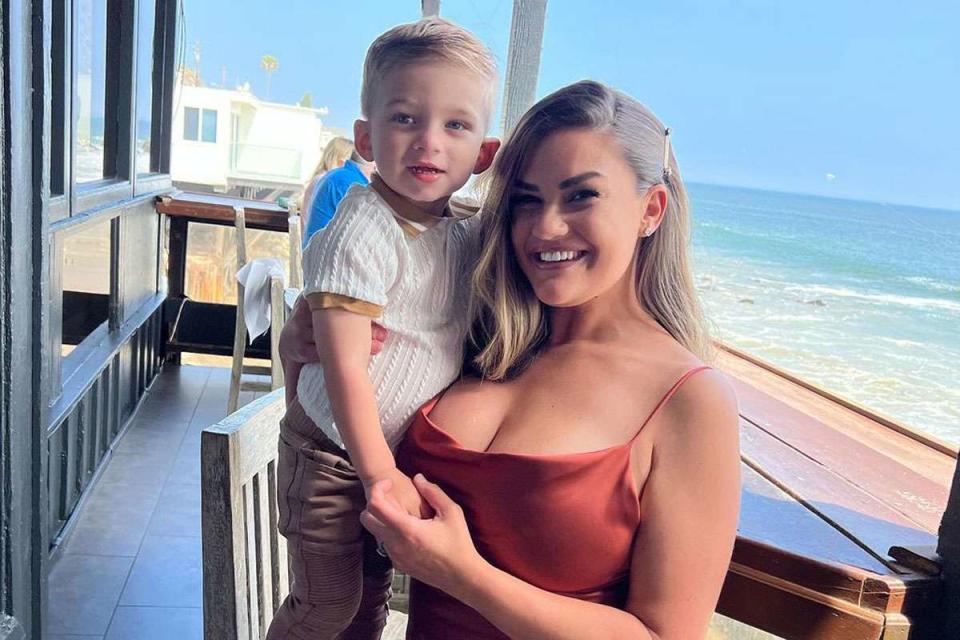 <p>Brittany Cartwright/Instagram</p> Brittany Cartwright and son Cruz