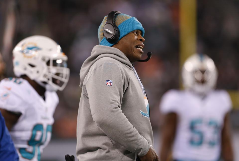 The Denver Broncos have hired Vance Joseph, the Miami Dolphins&#39; defensive coordinator this season, to be their next head coach. (AP)