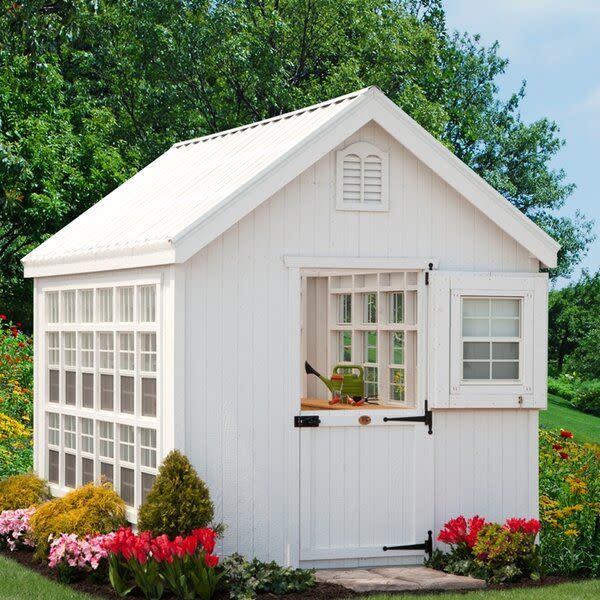 2) Colonial Gable Hobby Greenhouse